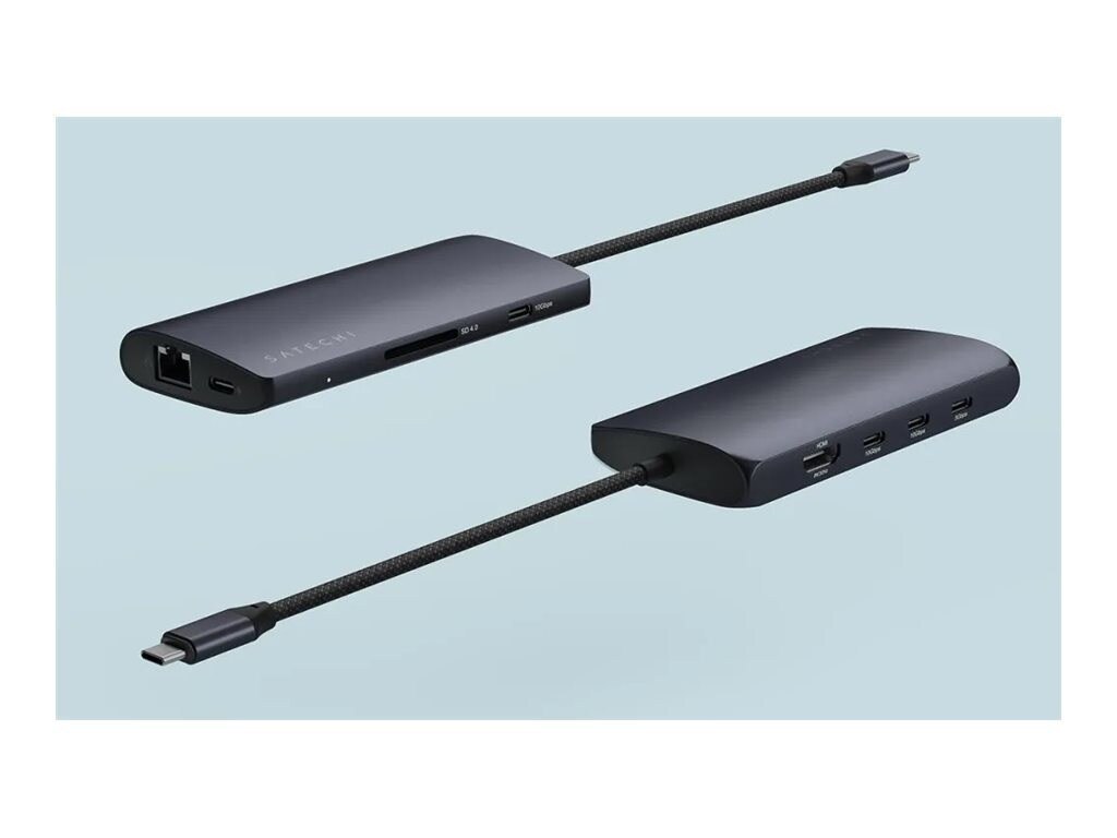 Satechi Usb-C Multiport Adapter 8K Wit