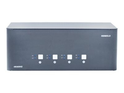 Bytecc 4-Port 4K Quad Monitor Hdmi2.0