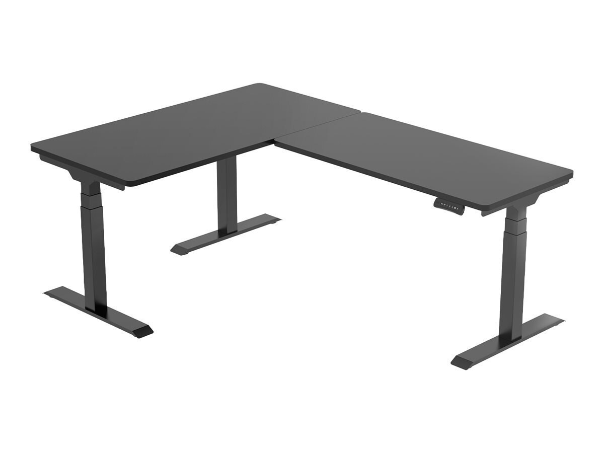 Loctek E7l Standing, L-Shape, Black