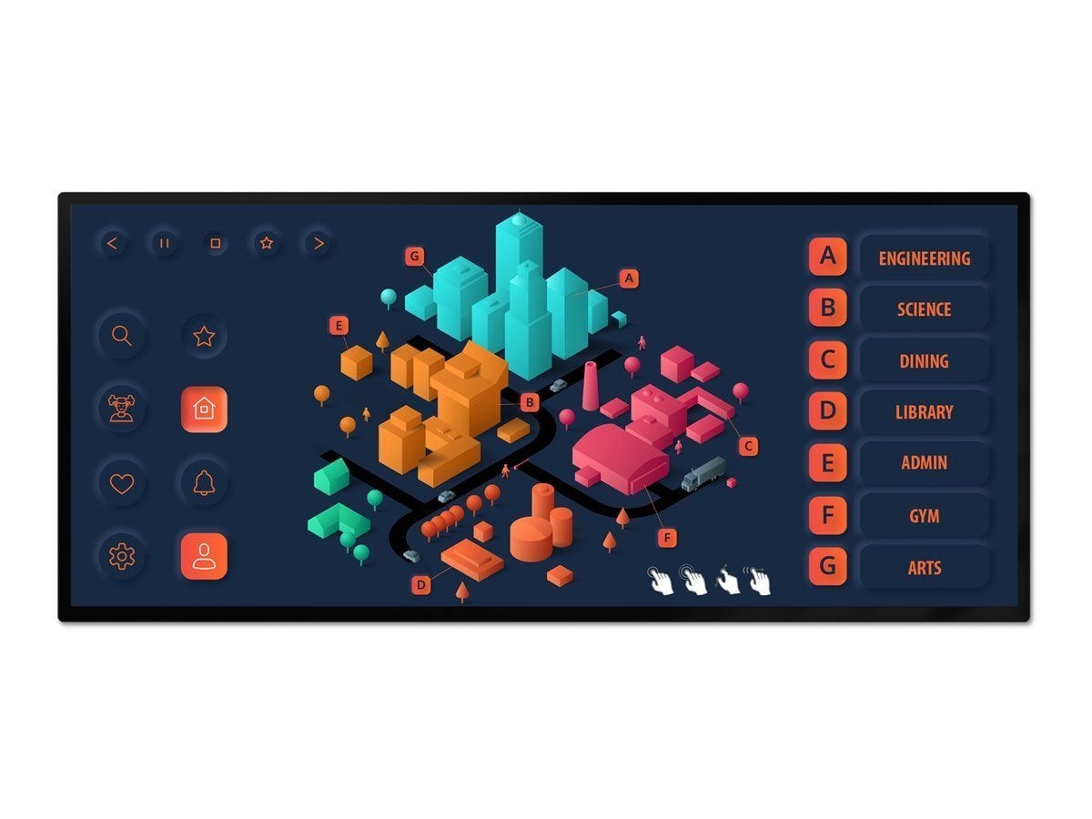 Planar Systems Planar Urw105-Ero-T 105In Diagonal, 5