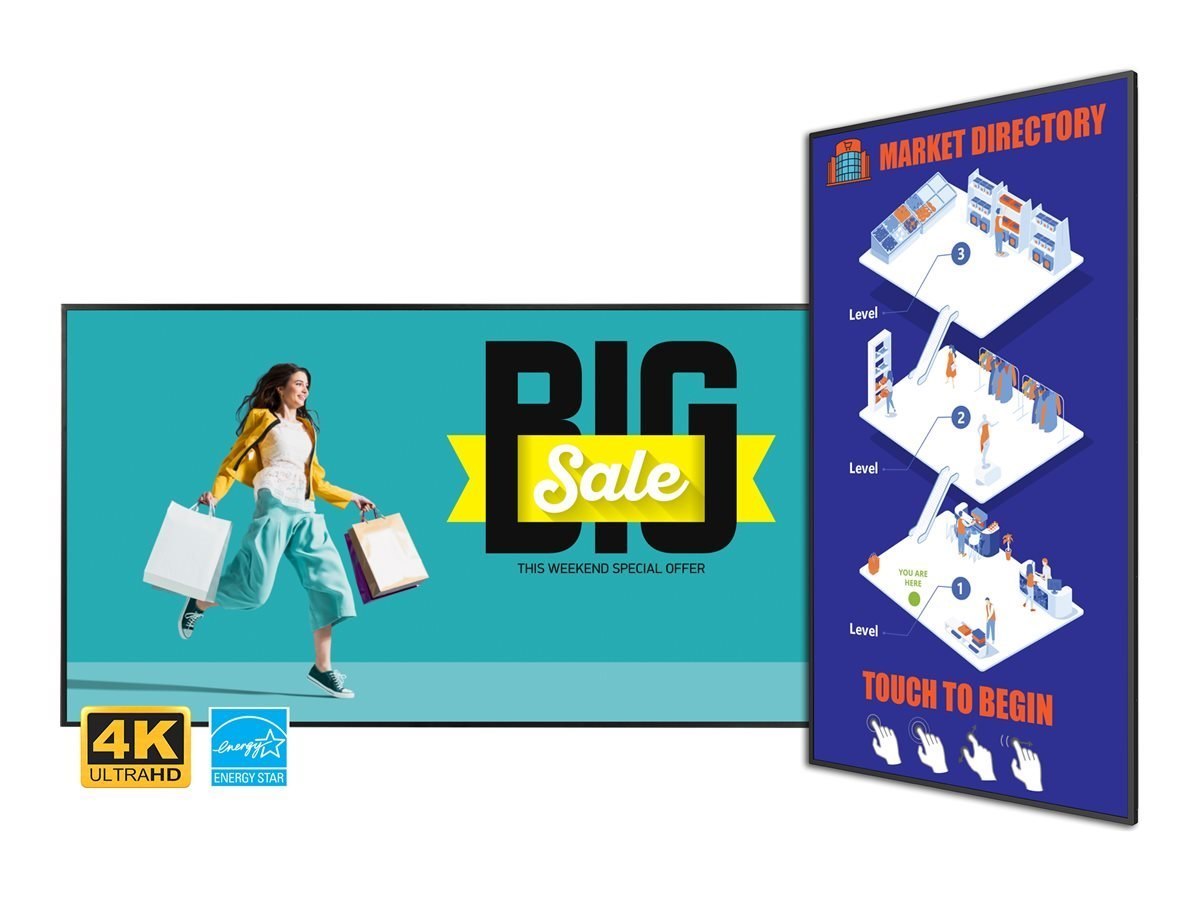 Planar Systems Planar 65" Uhd D-Led Back Monitor