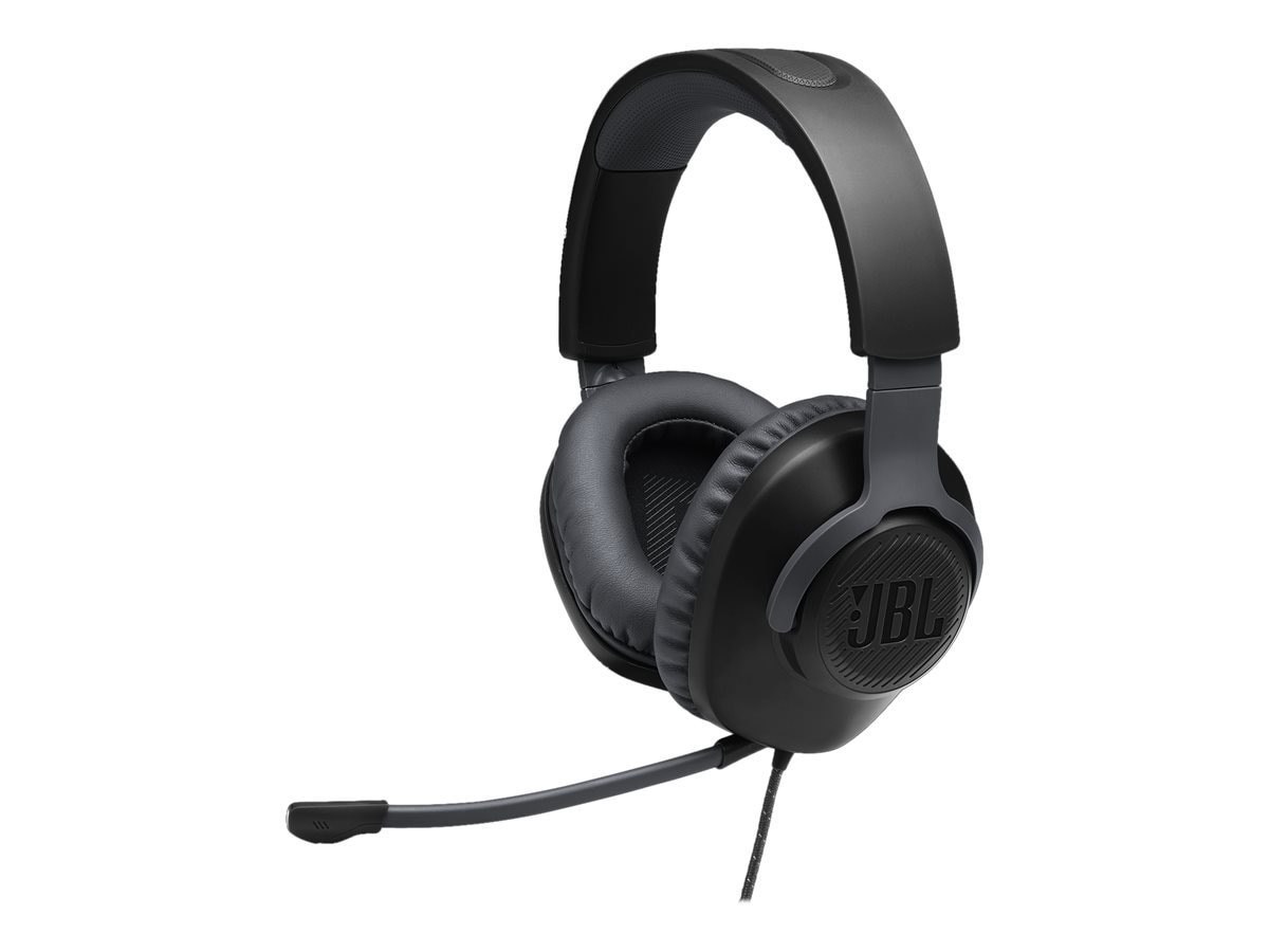 JBL Quantum 100 Wired Over-Ear Gaming Headset - Black