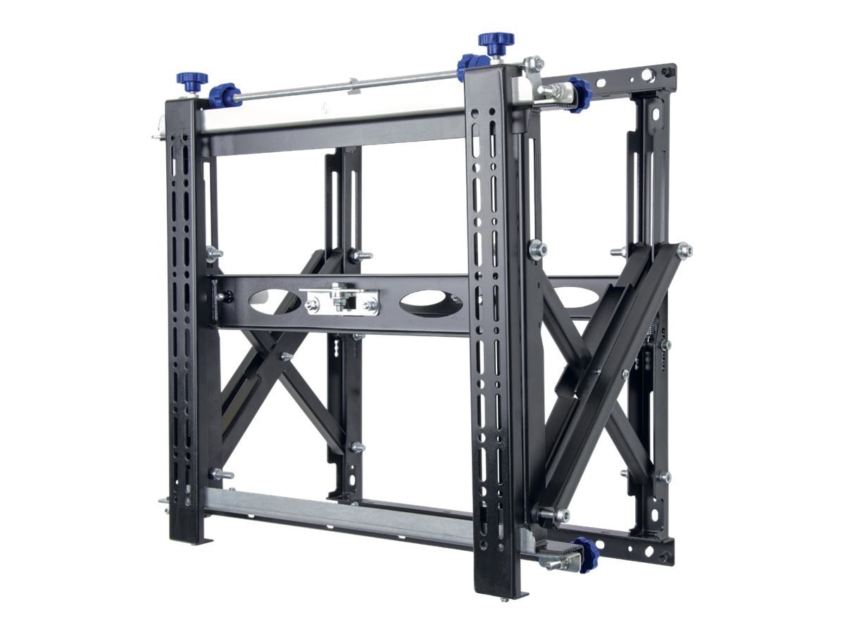 B-Tech Heavy Duty Pop-Out Flat Screen Wall Mount For 42"-120" Displays - Black
