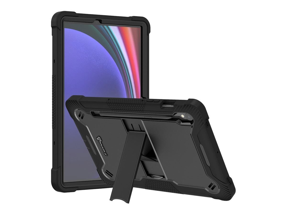 Armor-X Protective Rugged Case With Kick-Stand For Samsung Galaxy Tab S9 SM-X710, X716