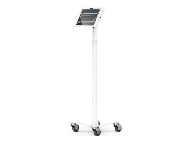 Compulocks iPad Air/Pro M2-M4 Enclosure Medical Rolling Cart - Apex Rise Freedom