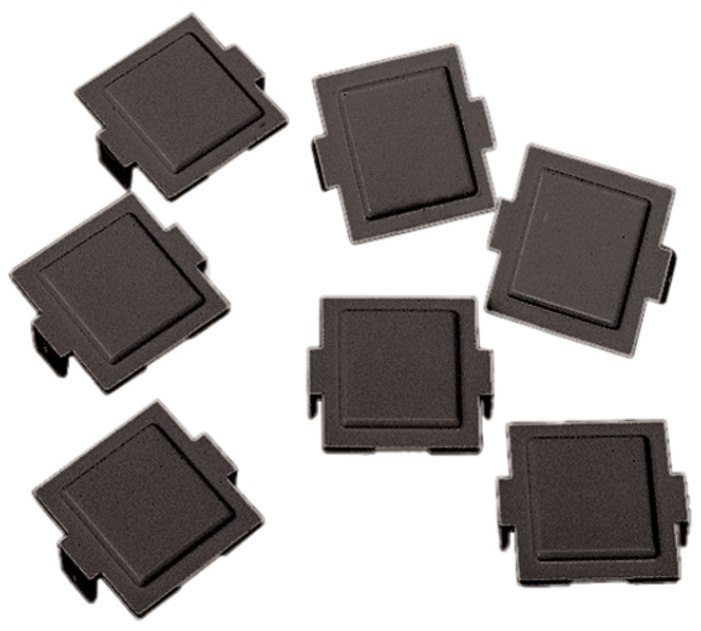 M20 Dust Cover for M-Series Faceplates and Outlets, black