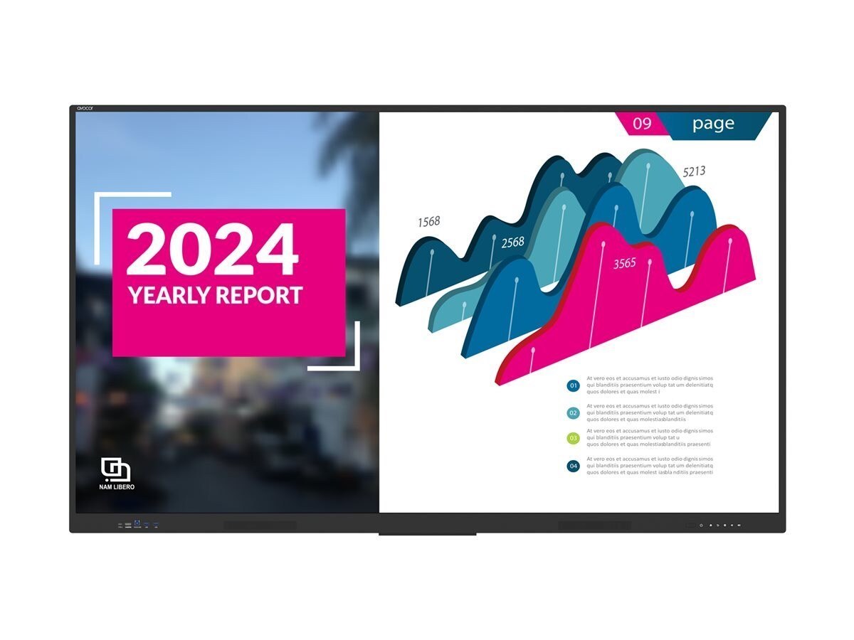 Avocor 86 E-50 Series 86 4K Ir Led