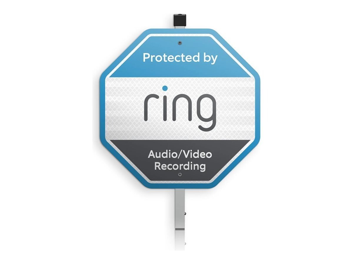 Ring Ring Security Yard Sign