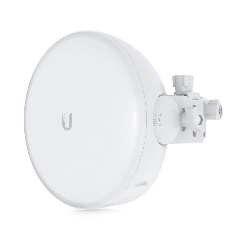 Ubiquiti 60GHz AirMax GigaBeam Plus Radio, Low Latency 1.5+ GBPS Throughput, Up To 1.5KM Distance,35 dBi Antenna Gain, Integrated Reflector
