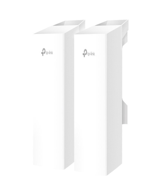 TP-Link Omada 5GHz 867Mbps Long-Range Indoor/Outdoor Wireless Bridge, Up To 5KM, 3X Gigabit Ethernet, Auto-Pairing, Ip65 (EAP215-Bridge Kit)