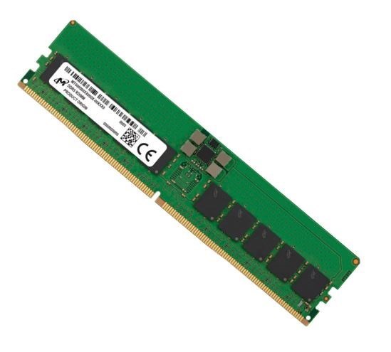 Crucial Micron 32GB (1x32GB) DDR5 Rdimm 4800MHz CL40 1Rx4 Ecc Registered Server Data Center Memory 3YR WTY