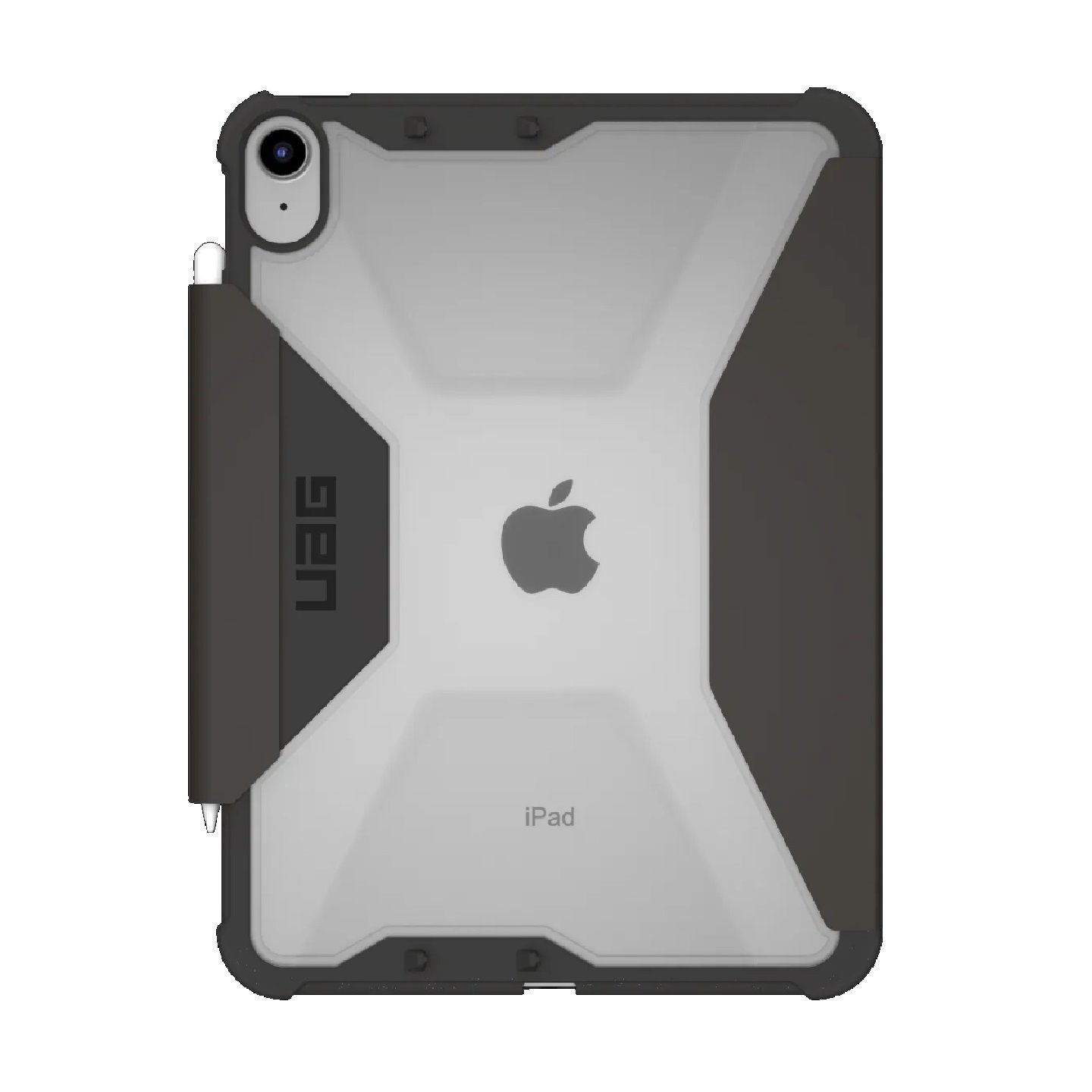 Uag Plyo Apple iPad (10.9') 11TH Gen (A16) / iPad 10TH Gen Folio Rugged Case (Black/Ice) - (123392114043), Drop+ Military Standard, 1 Year Warranty