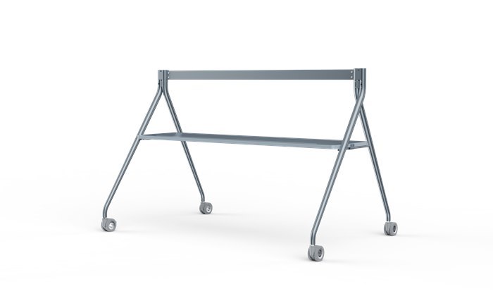 Yealink Floor Stand For MeetingBoard 86' With Tray,Perfect Fit For Yealink MeetingBoard 86',Wheeled For Easy Transport Stable,Durable Base Practical
