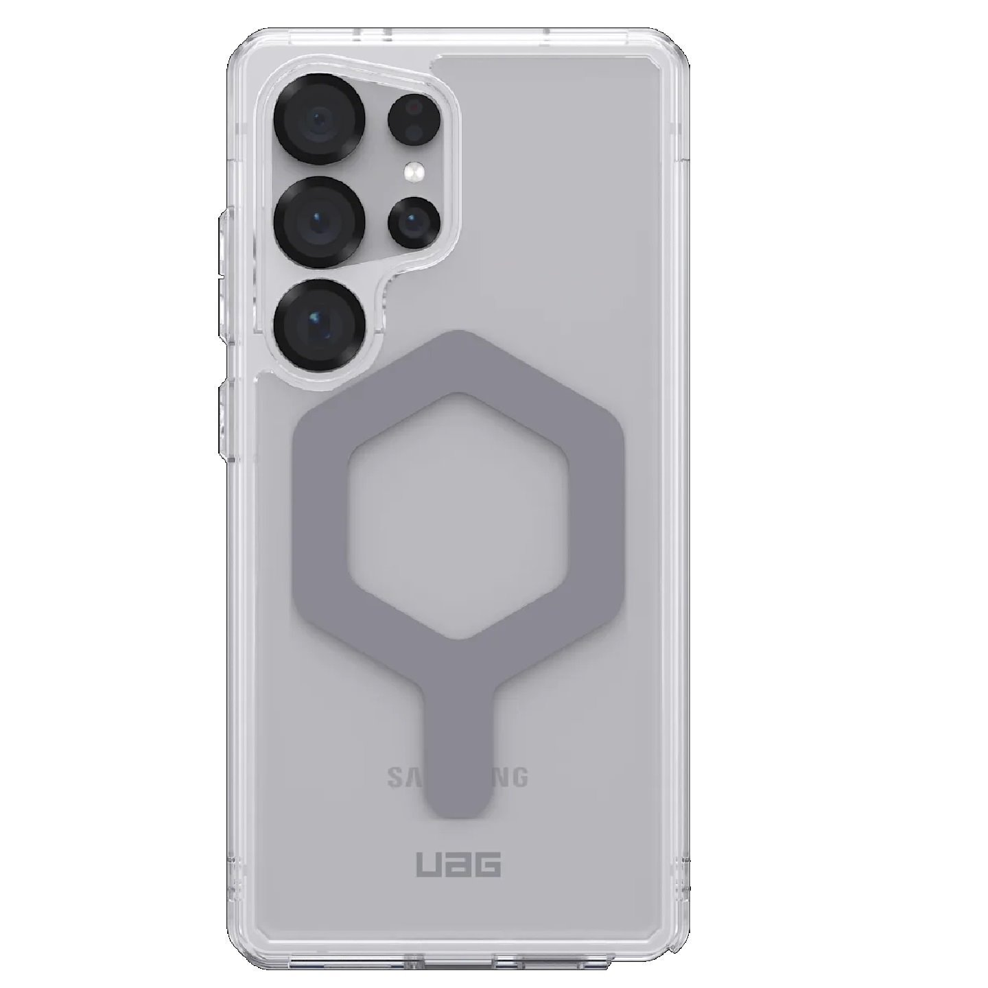 Uag Plyo Pro Samsung Galaxy 25 Ultra 5G (6.9') Rugged Case - Ice/Silver, Drop+ Military Standard, Raised Screen Surround, 10 Years Warranty