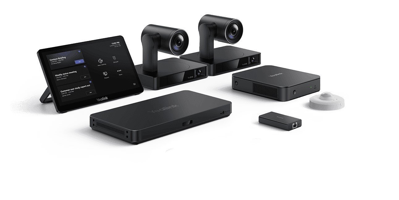 YealinkMVCS90 Windows Based MTR, MCore Pro, Mtouch-Plus, Roomsensor, 1X AVHub, 2X Uvc86 12X Optical Zoom Camera, 1X MVC-BYOD-Extender, No Audio Device