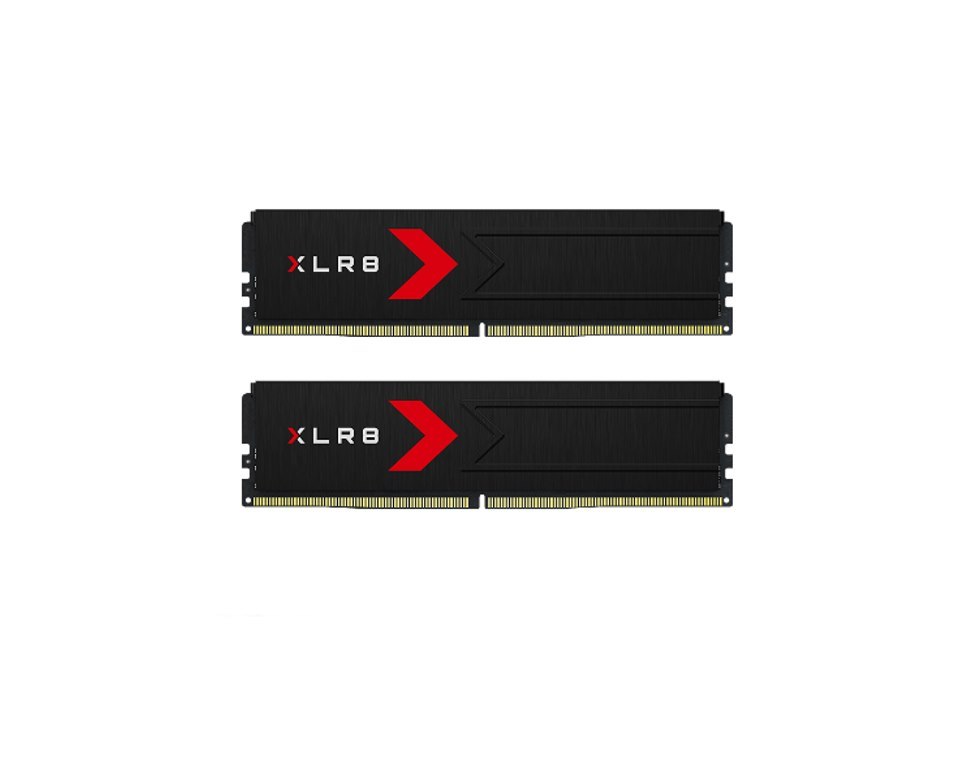 PNY Mako Udimm DDR5 6400 64GB(32GBx2) MD64GK2D5640032XR, 32/38/38/80,Single Side,1.4v,Black