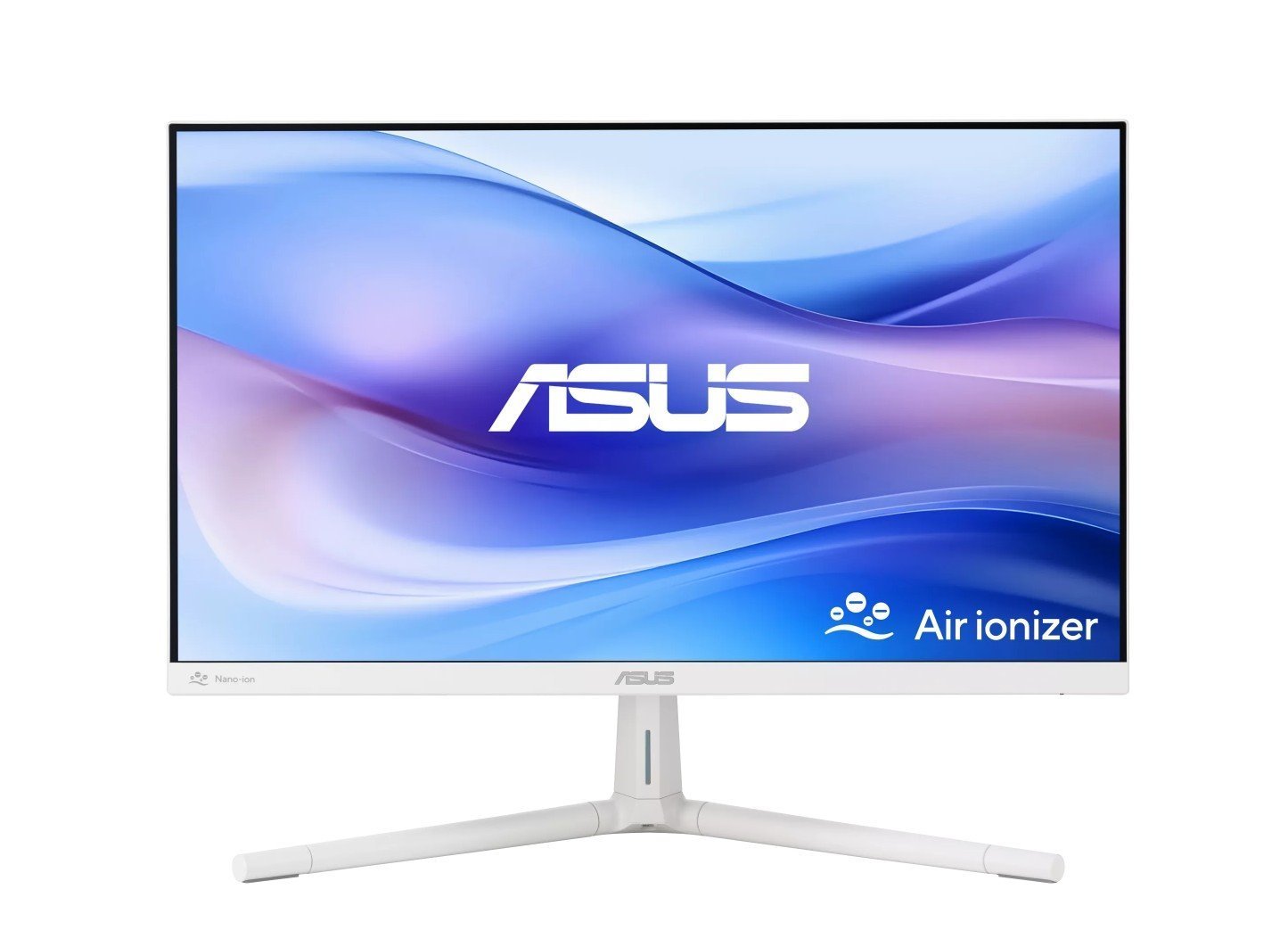 Asus Vu279hfi-W 27' Eye Care Monitor Full HD (1920 X 1080), Ips, 100Hz, SmoothMotion, Adaptive SYNC, Air Ionizer, Eye Care Plus Technology, Blue Light
