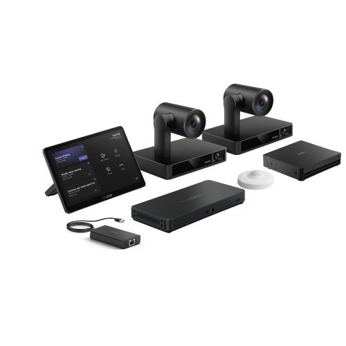 Yealink Mvcs90-C5u-004 Teams Room Kit, MCore 4, MTouch Plus, Dual Uvc86 Cameras, AVHub, RoomSensor, Byod Extender, 12X Optical Zoom, Ai Tracking