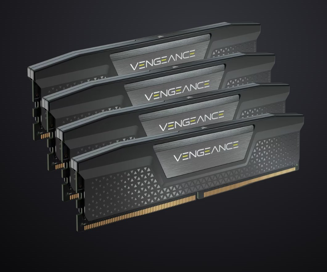 Corsair Vengeance RGB 192GB (4x48GB) DDR5 Dram 5200MT/s CL38 Memory Kit — Black Optimized For Intel® Motherboards