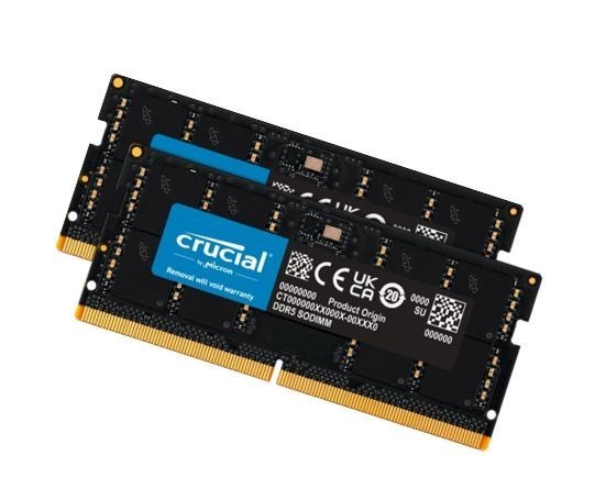 Crucial 128GB (2x64GB) DDR5 Sodimm 5600MHz CL46 Desktop PC Memory