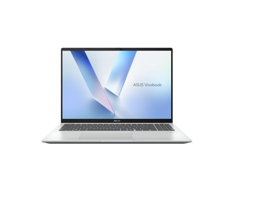 Asus Vivobook 16' Amd R7 Krackan H, Wuxga (1920 X 1200) 16:10, 16GB DDR5, 1TB Pcieg4 Cool Silver, Win11 Home, Numpad Copilot+ PC notebook-P
