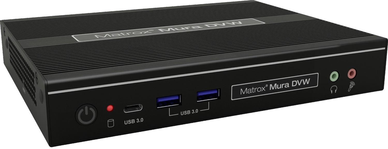 Matrox Mura DVW Quad 4K Ip Distributed Video Wall Appliance, 4X Hdmi, 5X Usb 3.0, 2X RJ45 Lan, 2 YR WTY