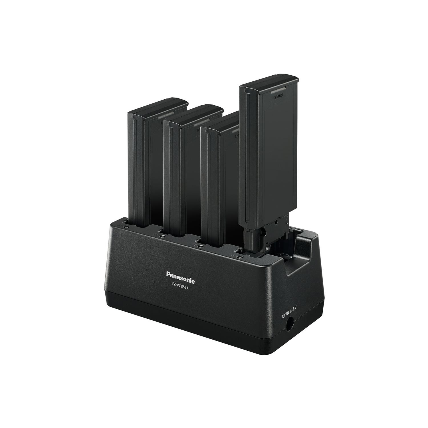Panasonic Toughbook FZ-55 &Amp; FZ-40 -- 4-Bay Battery Charger