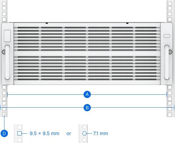 Synology Rail Kit RKS-03 For HD6500 4U Chassis