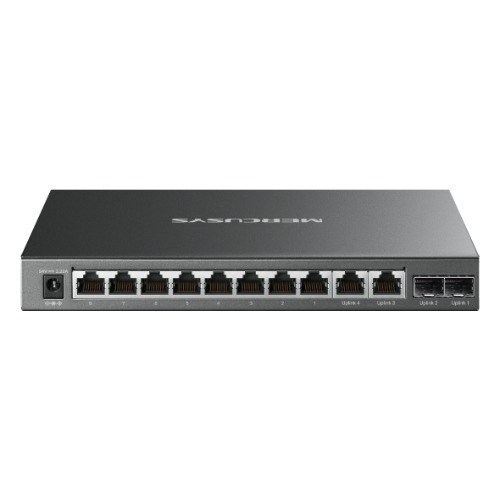 TP-Link Mercusys MS126CP 24-Port 10/100 MBPS + 2-Port Gigabit Rackmount Switch With 24-Port PoE+