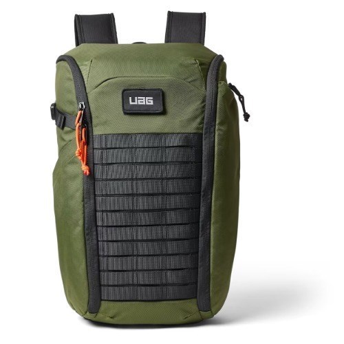 Uag Civilian Backpack 20L - Olive Drab/Orange(984174114097), Lightweight, Travel Friendly, Scratch-Resistant ,1 Year Warranty