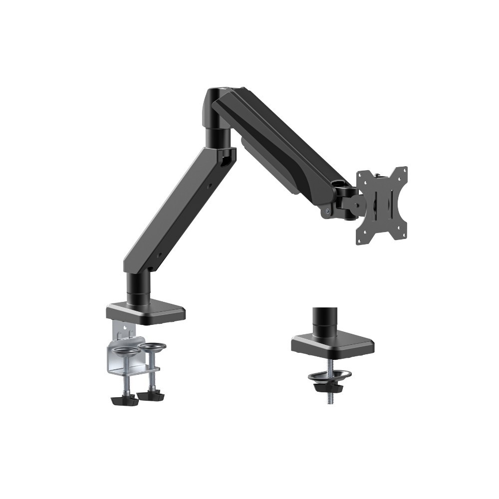 Shintaro Heavy Duty Single Monitors Desktop Bracket With Gas Spring Support
