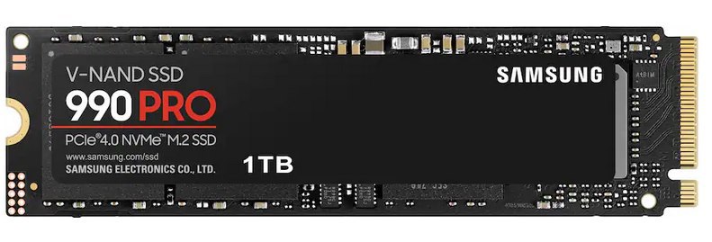 Samsung - 990 PRO 1TB Internal SSD PCle Gen 4x4 NVMe