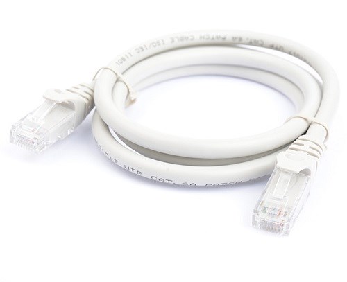 8Ware 8WR Cab Nw-Cat6a-1M-Grey