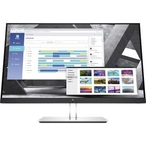 HP E27Q G4 27" Class WQHD LCD Monitor - 16:9 - Black, Silver