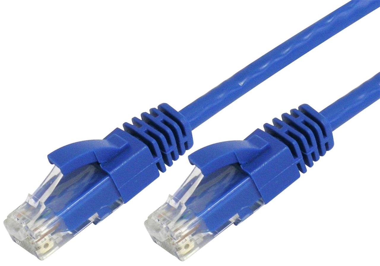 Cabac Hypertec 1M Cat6 RJ45 Blue Blue Patch Lead RJ45