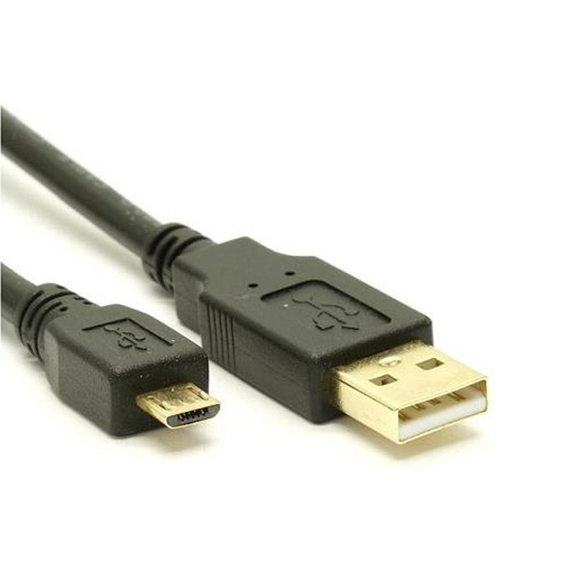 8Ware Usb 2.0 - 1.8M Certified Cable - Usb A Male To Micro-USB B Male, Black