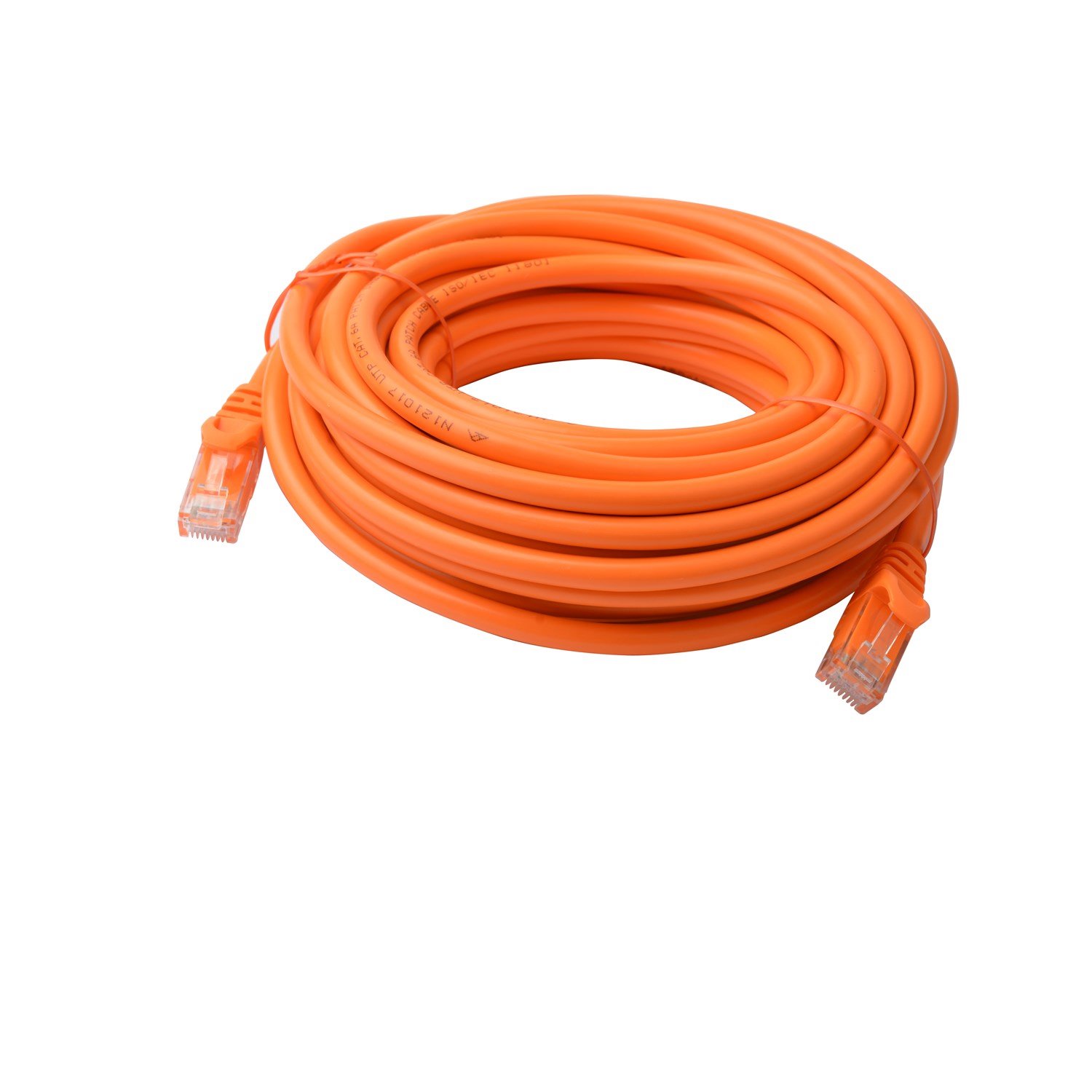 8Ware Cat 6A Utp Ethernet Cable, Snagless  - 10M Orange