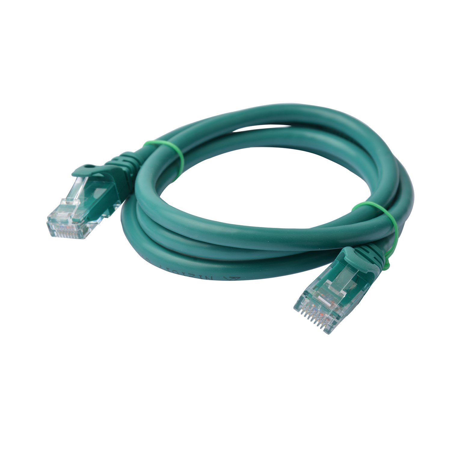 8Ware Cat 6A Utp Ethernet Cable, Snagless  - 1M (100CM) Green