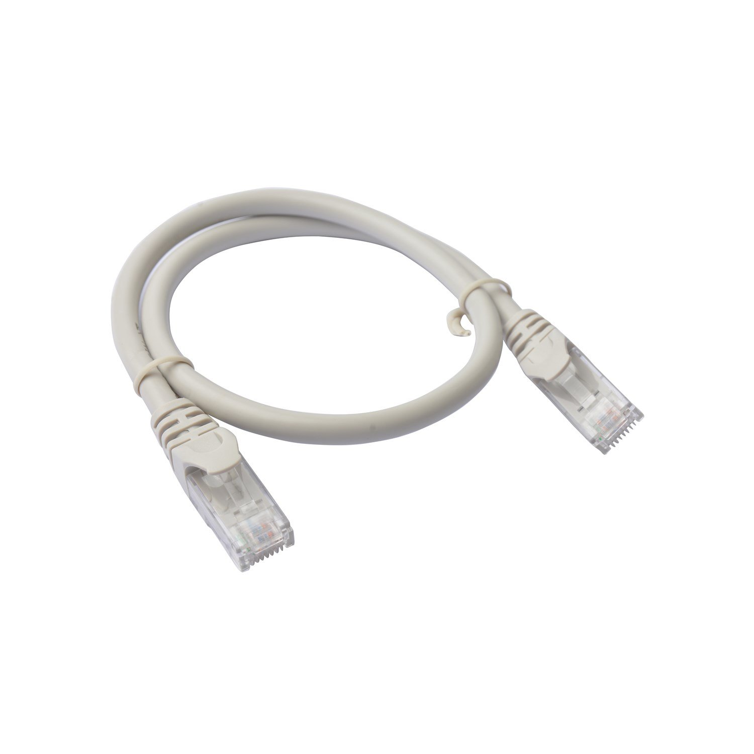 8Ware Cat 6A Utp Ethernet Cable, Snagless  - Grey 0.25M