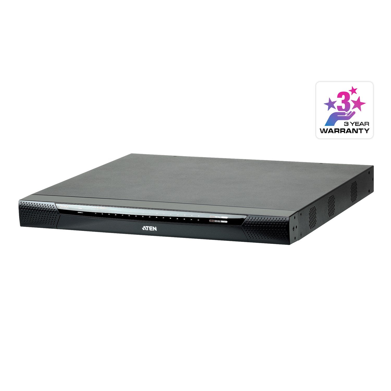 Aten Altusen 1 Local/1 Remote Console 32 Port Rackmount Usb-Ps/2 Cat5 KVM Over Ip Switch With Virtual