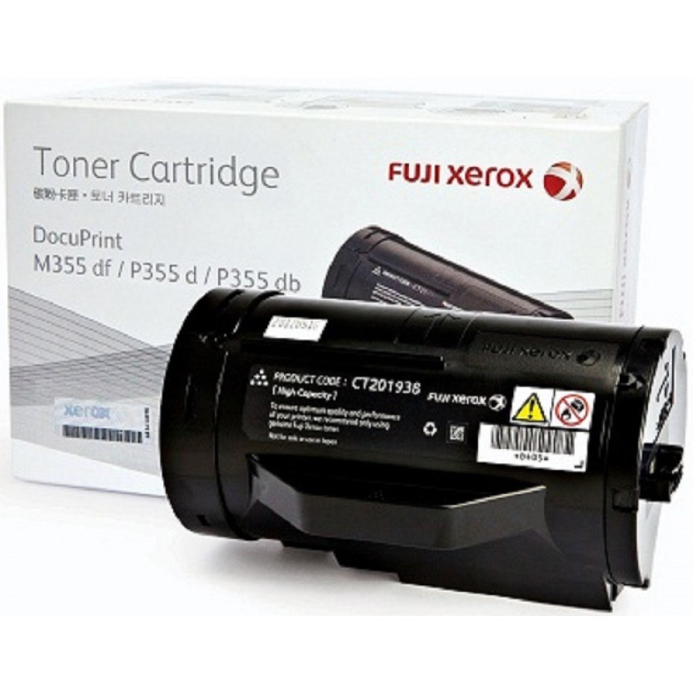 Fuji Xerox Original High Yield Laser Toner Cartridge - Black Pack