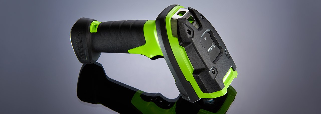 Zebra DS3608-HP Handheld Barcode Scanner - Cable Connectivity - Industrial Green
