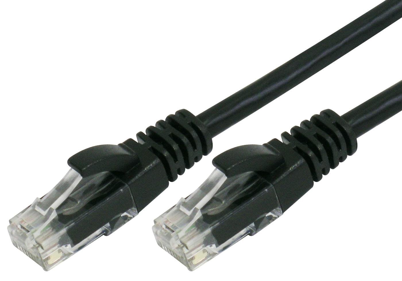 Comsol 30CM RJ45 Cat 6 Patch Cable - Black