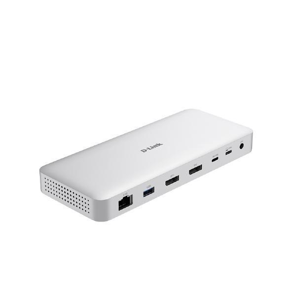 D-Link DUF-901 USB4 (Gen 3x2) Type C Docking Station for Notebook, Monitor - Charging Capability - Desktop