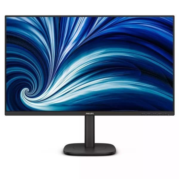 Philips 27B2N3500J 27" 16:9 QHD 2560X1440 Ips Business Monitor, 4MS, 120Hz, Hdmi 2.0 X2, DP 1.2 X1, Audio-Out, Height, Pivot, Swivel, Tilt
