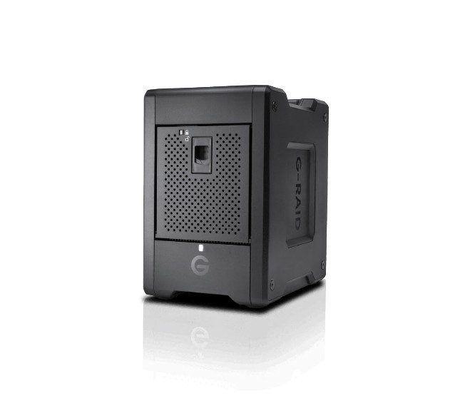 Western Digital (LS)Western Digital G-Raid Shuttle 4 24TB Apjp, Thunderbolt 3, Usb 3.2 Gen 2X1, Ultrastar 7200 RPM, DTR Up To 700MB/s Read And 850MB/s Write, 5 Y WTY