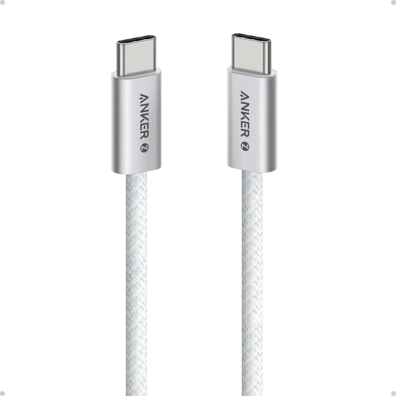 Anker Type C To Type C Braided Cable 240W 1M White