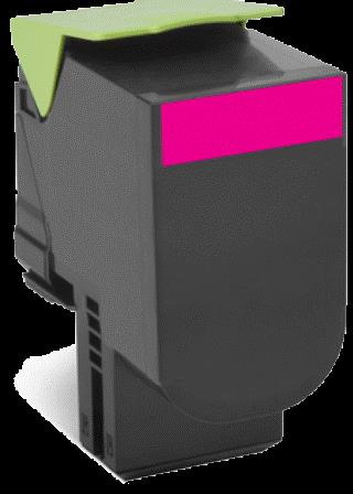 Lexmark Original High Yield Laser Toner Cartridge - Magenta Pack