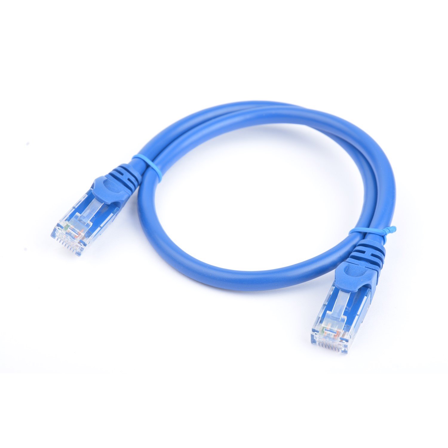 8Ware Cat 6A Utp Ethernet Cable, Snagless  - 0.5M (50CM) Blue