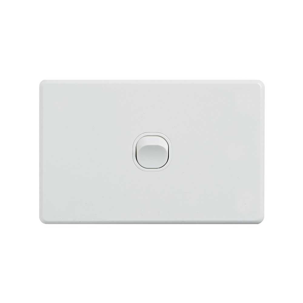 4Cabling 4C | Classic 1 Gang Switch 250V 16Ax - Horizontal